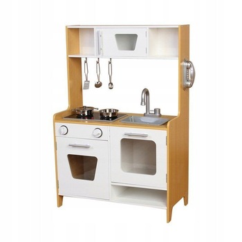 Bucatarie din lemn pentru copii + set accesorii, rafturi si dulapuri cu usi, plita cu indutie si chiuveta, 75 x 59.5 x 29.5cm Bucatarie din lemn pentru copii + set accesorii, rafturi si dulapuri cu usi, plita cu indutie si chiuveta, 75 x 59.5 x 29.5cm