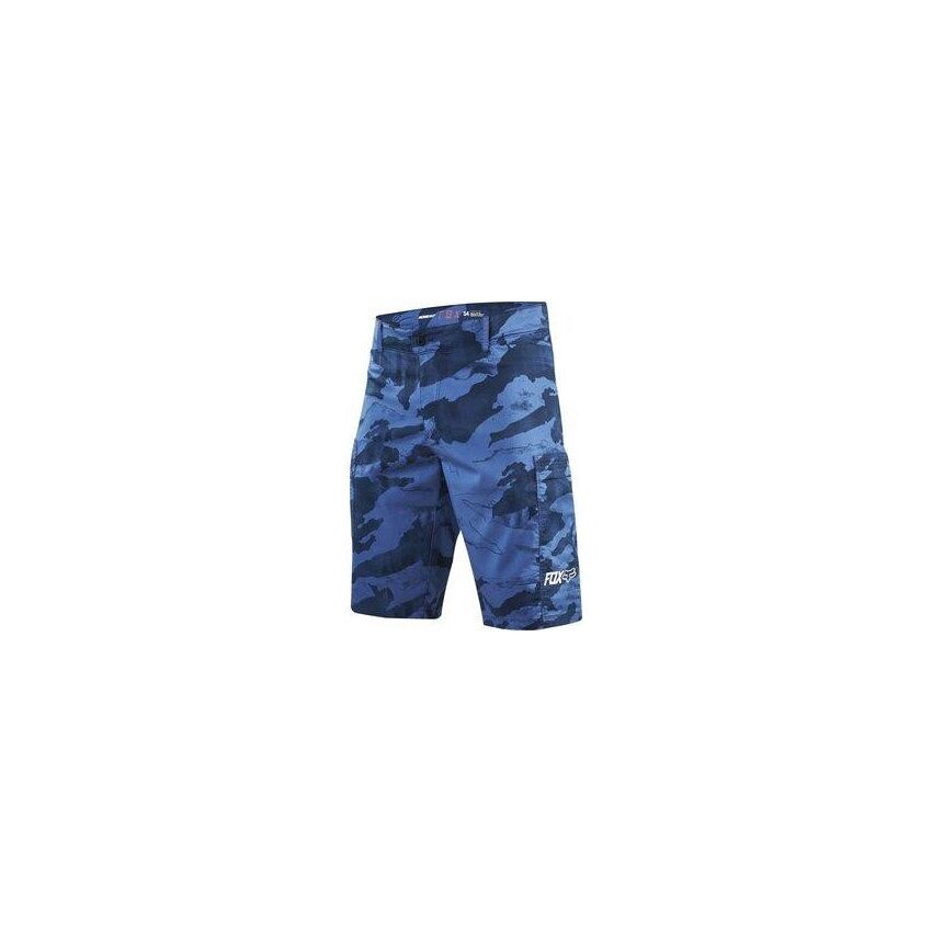 Pantaloni FOX Mtb-pant Sergeant camo short blue camu, Multicolor, 28