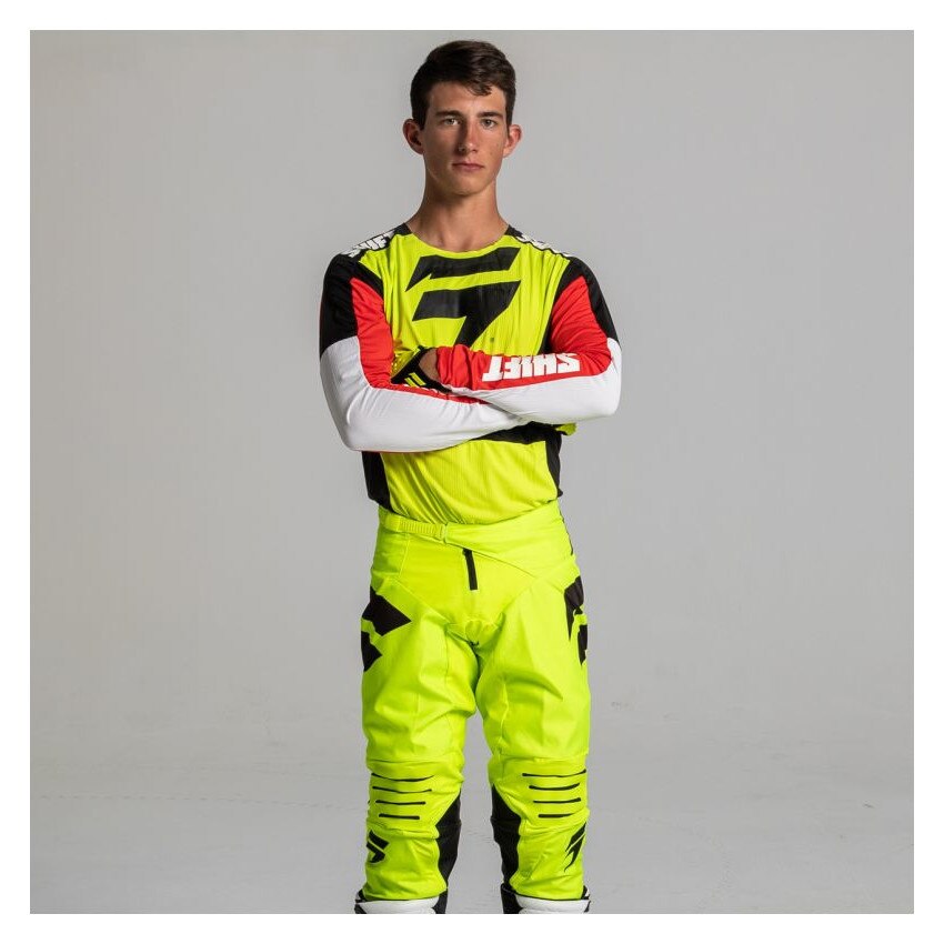 Pantaloni SHIFT, 3lack Label race pant [fluo yellow], Multicolor