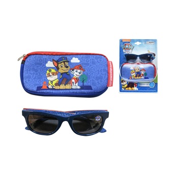 Ochelari soare Paw Patrol+toc 3 ani+ Albastru/Rosu Ochelari soare Paw Patrol+toc 3 ani+ Albastru/Rosu