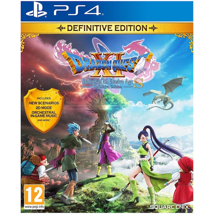 Dragon Quest XI Definitive Edition játék PlayStation 4-re