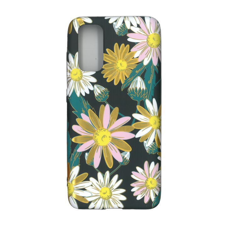 Husa protectie spate cu motiv floral, Luxo M11, pentru Samsung Galaxy S20