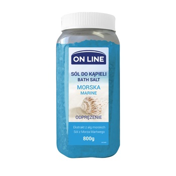 ON LINE Sare de baie marine, 800 g ON LINE Sare de baie marine, 800 g