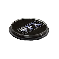 Vopsea pentru fata sau corp, Diamond FX Negru Mat, 30 g