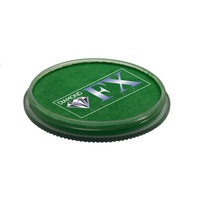 Vopsea pentru fata sau corp, Diamond FX Verde Mat, 30 g