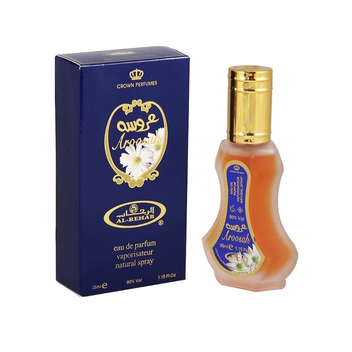 Apa de parfum unisex Al Rehab Aroosah, lemnos, 35 ml