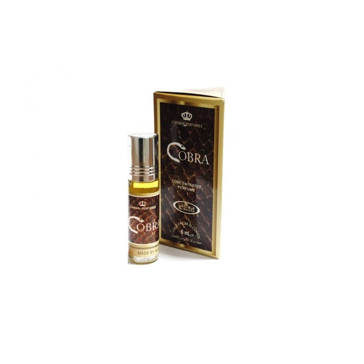 Al Rehab Cobra parfüm, gyümölcsös, virágos aroma, 6 ml