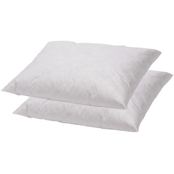 Set 2 perne Kring, microfibra, umplutura pene 90%, puf 10%, 50x70 cm, vidate, Alb Set 2 perne Kring, microfibra, umplutura pene 90%, puf 10%, 50x70 cm, vidate, Alb