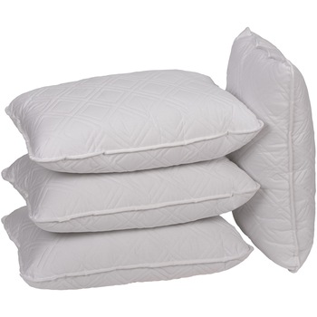 Set 4 perne Kring, policotton 72 g, Superball 620 g, 50x70 cm, vidate, Alb Set 4 perne Kring, policotton 72 g, Superball 620 g, 50x70 cm, vidate, Alb