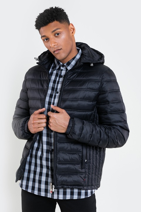 Big Star, Enyhén bélelt dzseki kapucnival, Fekete