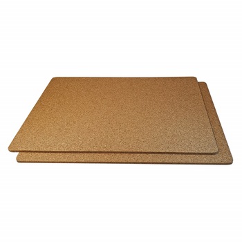 Placemats din pluta pentru farfurii, dreptunghiular, set 2buc Placemats din pluta pentru farfurii, dreptunghiular, set 2buc