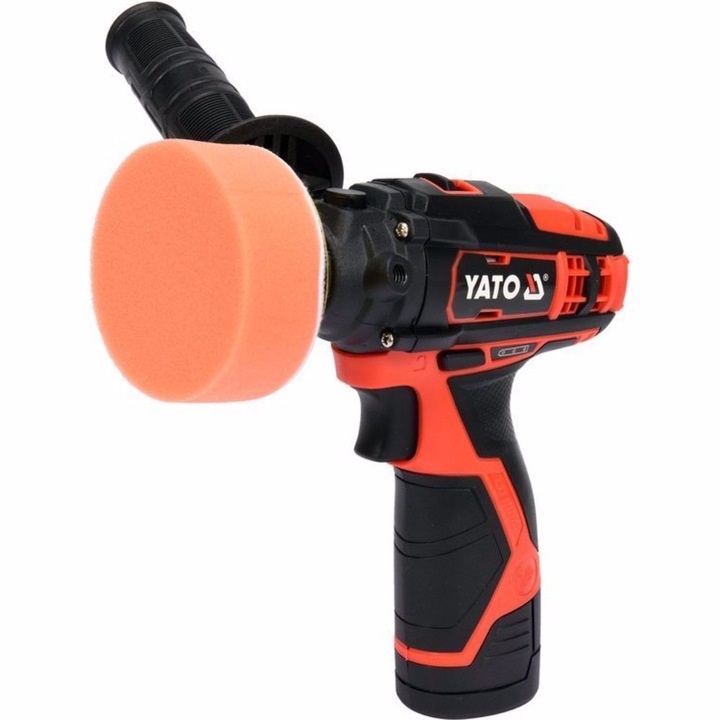 Акумулаторнa полираща машина Yato 82903, 12 V, 1 x 2.0 Ah
