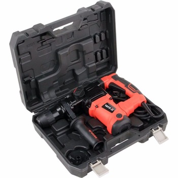 Ciocan rotopercutor electric Yato 82125, SDS +, 1250W, Rosu/Negru Ciocan rotopercutor electric Yato 82125, SDS +, 1250W, Rosu/Negru