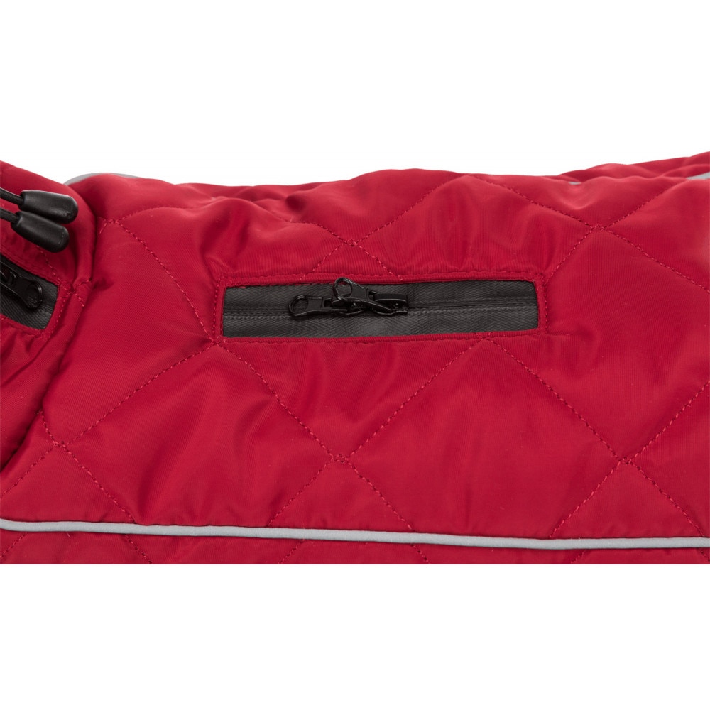 Abrigo Minot, S: 40cm: 40–64 Cm, Rojo, Para Perro