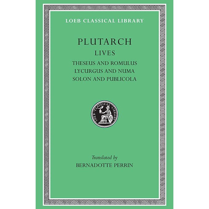 Lives - Plutarch, ed 1914