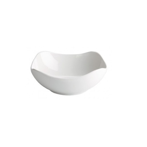 Bol salata 21x21x8.5 cm, model Dong culoare ivoriu