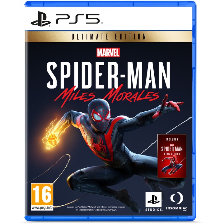 Joc Marvel's Spider-Man: Miles Morales Ultimate Edition pentru PlayStation 5