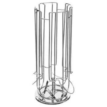 Suport 24 capsule Dolce Gusto Rondo, otel cromat, 12x32 cm Suport 24 capsule Dolce Gusto Rondo, otel cromat, 12x32 cm