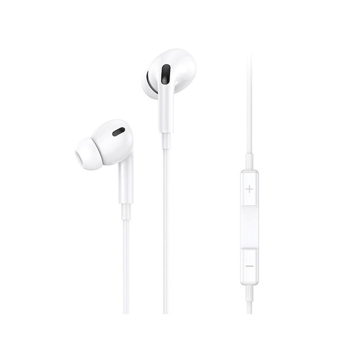 Стерео слушалки Usams Ep-41 White Lightning plug, White Sj453hs01