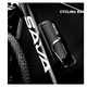 Geanta pentru bicicleta WildMan E3, Waterproof, Montare in suportul pentru bidonul de apa, 0.8L, 7.5x7.5x20 cm, Negru