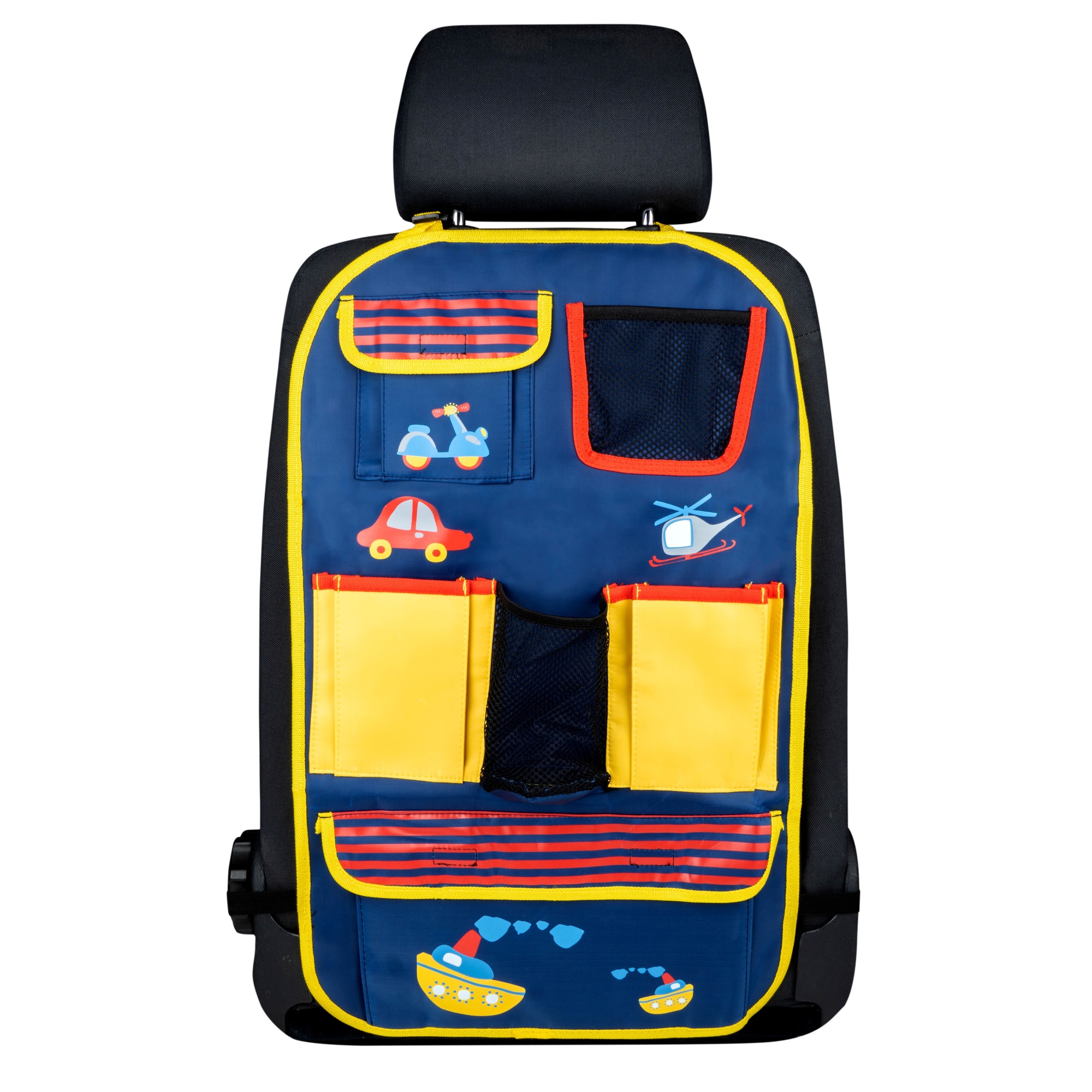 Organizator spatar scaun auto cu buzunare Driver Jack 4Cars