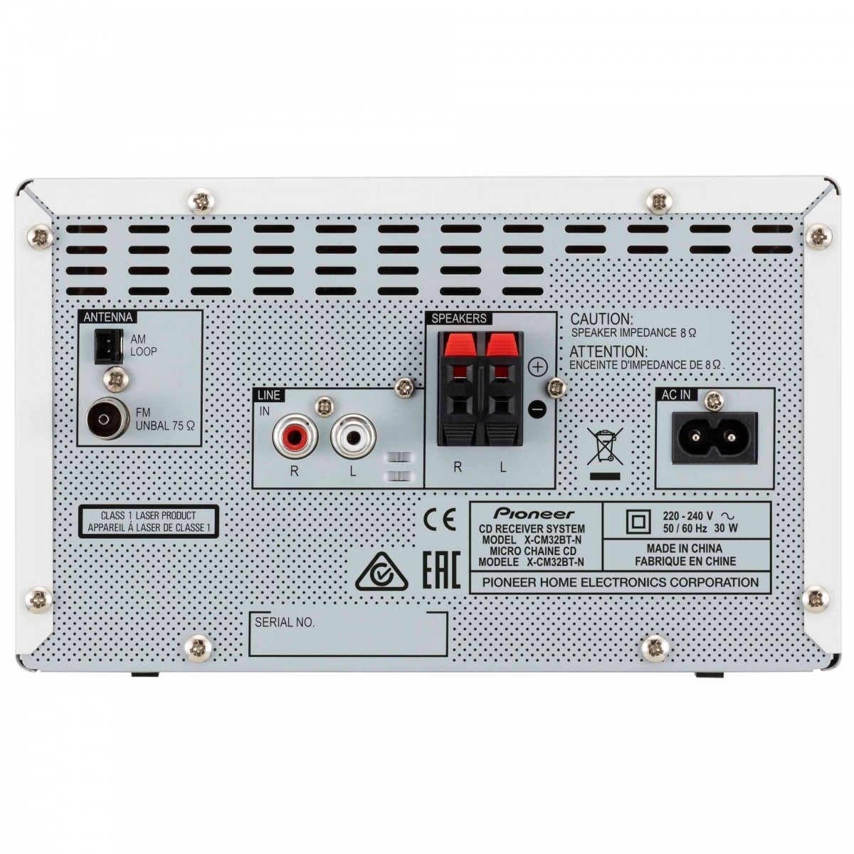 Minisistem audio Pioneer X-CM32BT-D, CD Player, tuner FM, USB