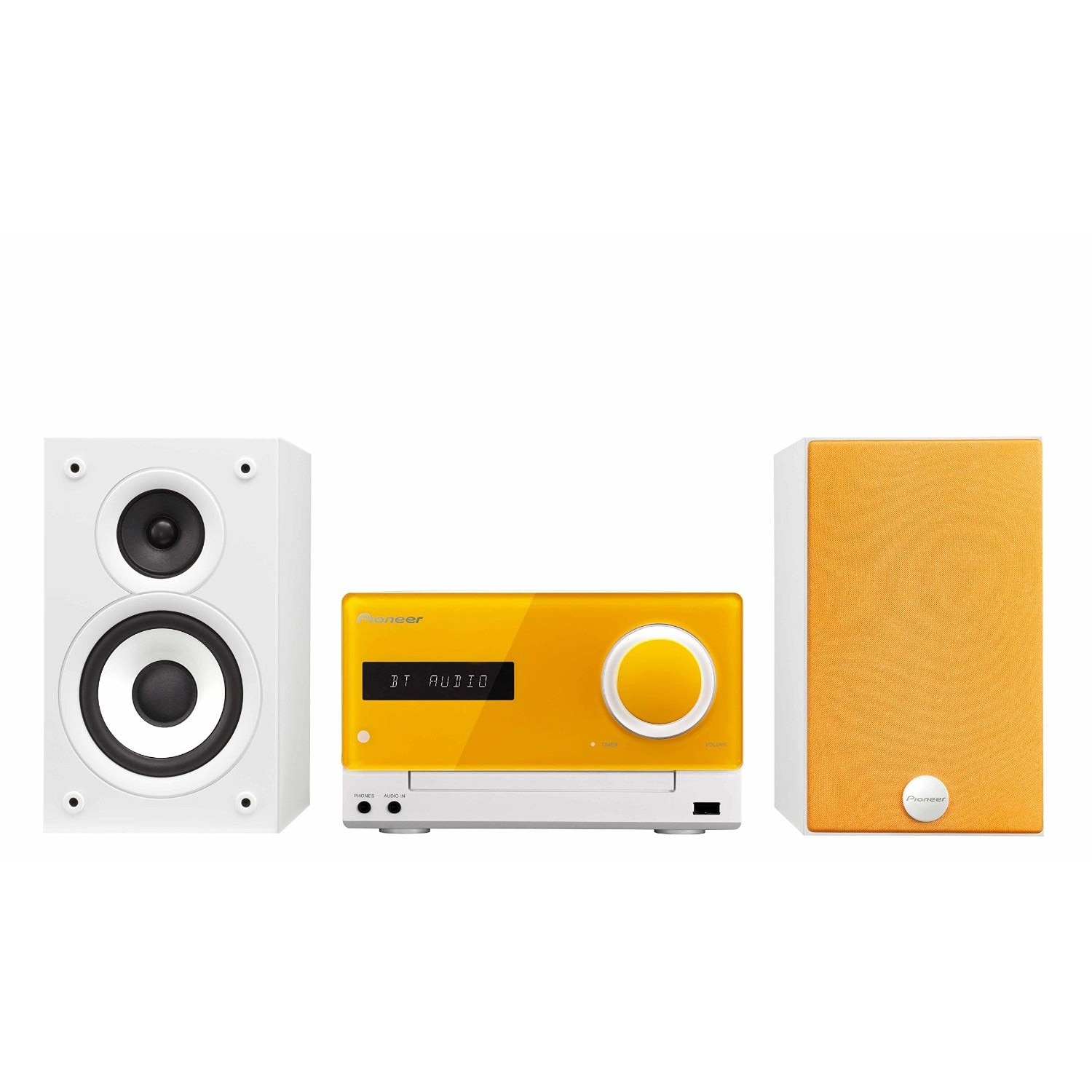 動作確認済】Pioneer X-CM32BT-W Bluetooth搭載器① インテリアに合わせて4