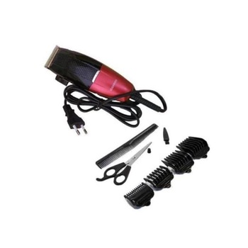 Aparat profesional de tuns Gemei GM 807, Negru/Rosu, masina de tuns pentru barbati Aparat profesional de tuns Gemei GM 807, Negru/Rosu, masina de tuns pentru barbati