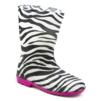 Cizme cauciuc Zebra,roz 5665, Roz Cizme cauciuc Zebra,roz 5665, Roz