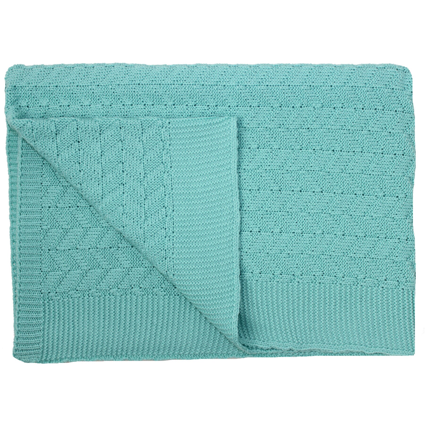 Paturica tricotata, Vivi, verde, 90x90cm