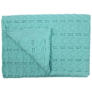 Paturica tricotata, Lola, verde, 90x90cm Paturica tricotata, Lola, verde, 90x90cm