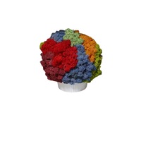 decoratiune rotunda cu licheni stabilizati 18 cm diametru 20 cm h multicolor imagen 2_0_
0