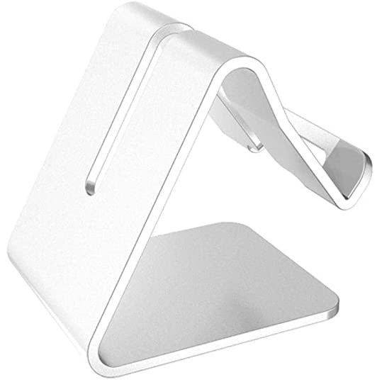 Suport Telefon Birou Metalic Silver