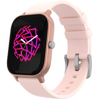 Smartwatch Bluetooth PowerLocus , Full Touch 1.4inch Display, Auriu Smartwatch Bluetooth PowerLocus , Full Touch 1.4inch Display, Auriu