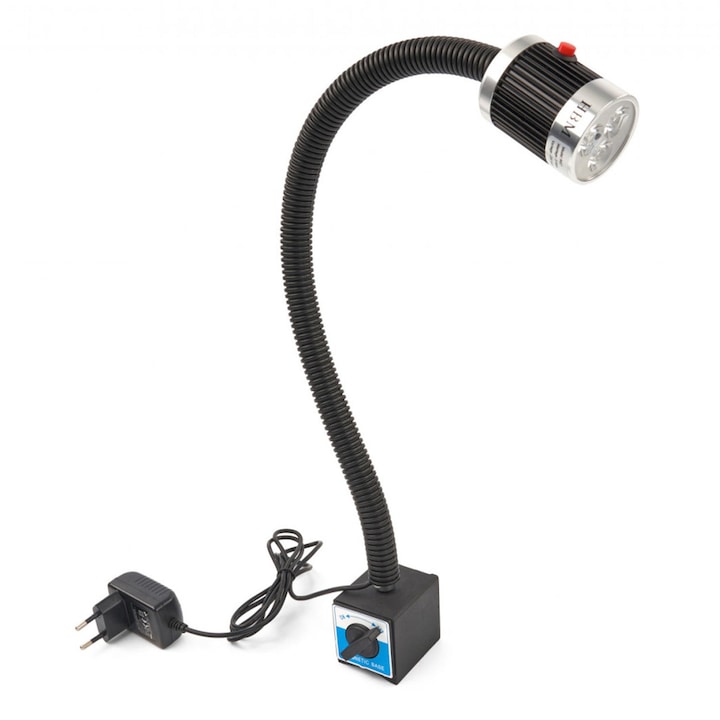 Lampa led, HBM, baza magnetica, 3w, 230v