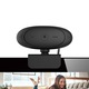 Camera HD, 2 milioane de pixeli, Baza rotativa 360 °, Microfon incorporat, USB, Compatibil cu Windows 2000 / XP / Vista / 7/8/10, Mac OS, Linux, Android, Negru