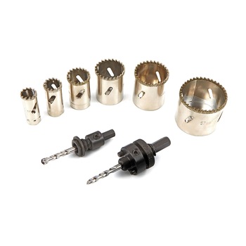 Set carote, HBM, diamantat, 11 piese, 19-57mm Set carote, HBM, diamantat, 11 piese, 19-57mm