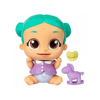 Papusa interactiva IMC Toys, Laffies, Nora cea frumoasa cu 2 accesorii in ghiozdan, 3 ani + Papusa interactiva IMC Toys, Laffies, Nora cea frumoasa cu 2 accesorii in ghiozdan, 3 ani +