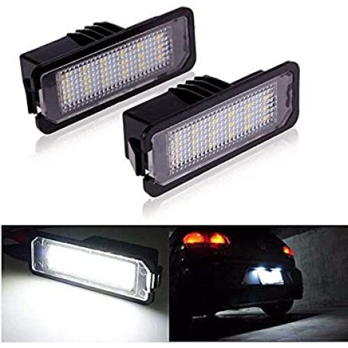 Lampi led numar pentru Volkswagen Golf 4,5,6, Passat, Polo, Eos, Pheanton