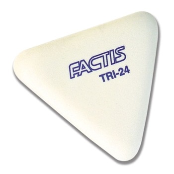Set 24 Radiere Triunghiulare FACTIS TRI 24, Cauciuc Sintetic, Culoare Alba Set 24 Radiere Triunghiulare FACTIS TRI 24, Cauciuc Sintetic, Culoare Alba