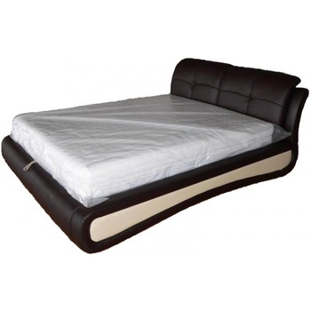 Pat 160x200 Md 5030, Piele naturala suprafata de contact a tabliei, lada de depozitare Pat 160x200 Md 5030, Piele naturala suprafata de contact a tabliei, lada de depozitare