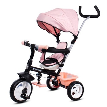 Tricicleta cu sezut reversibil sun baby 017 fresh 360 - pink Tricicleta cu sezut reversibil sun baby 017 fresh 360 - pink