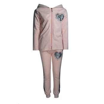 Trening fete , din bumbac, roz deschis, 176 cm, 15 ani Trening fete , din bumbac, roz deschis, 176 cm, 15 ani