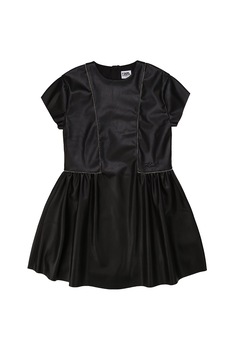 Karl Lagerfeld, Rochie mini evazata, Negru Karl Lagerfeld, Rochie mini evazata, Negru