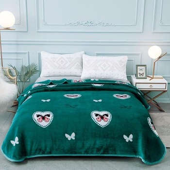 Patura Cocolino de pat dublu, 200/230, multicolor, Casa de Vis, 5F-6 Patura Cocolino de pat dublu, 200/230, multicolor, Casa de Vis, 5F-6