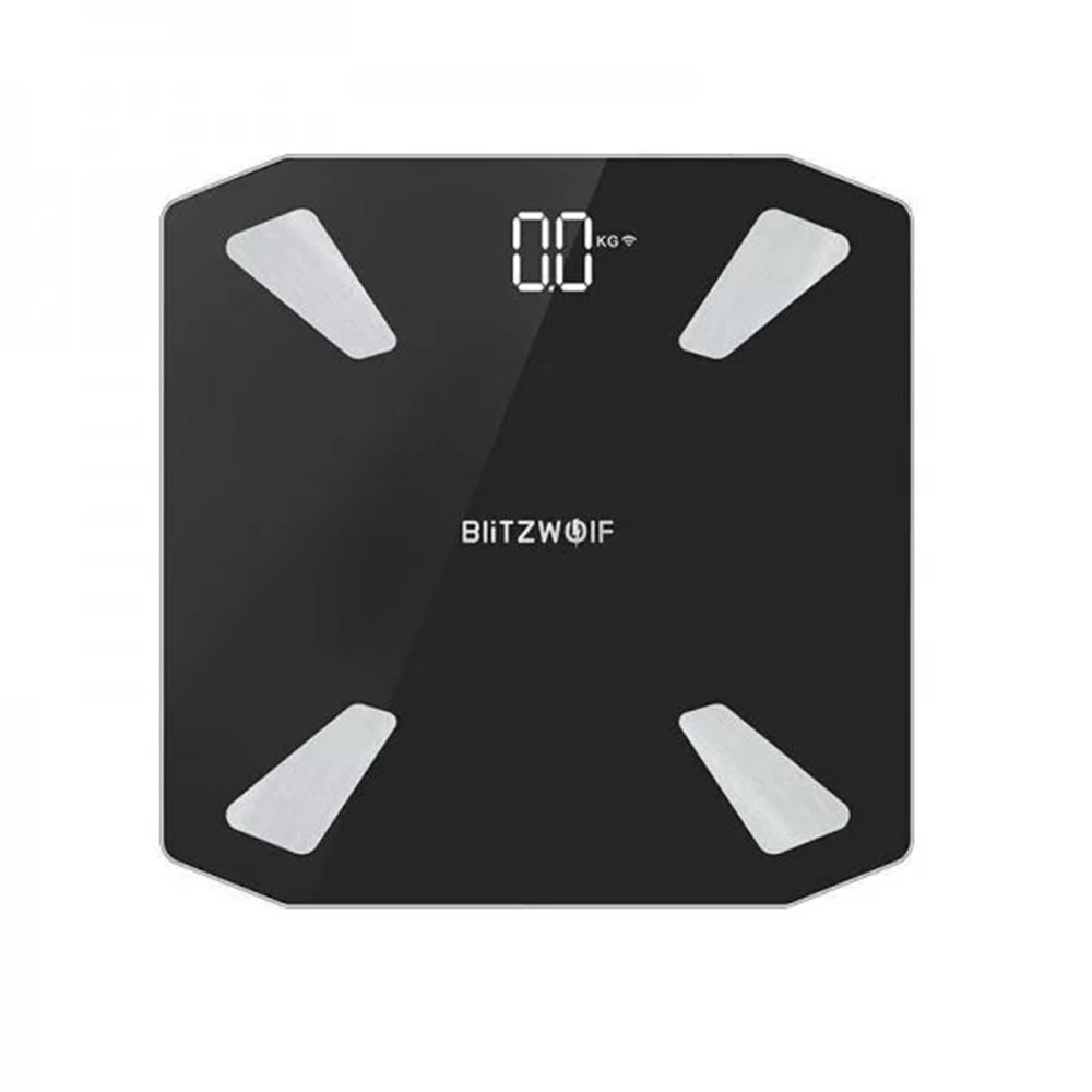 Cantar corporal inteligent BlitzWolf BW-SC3, Smart, Baterie 7000 mAh, 13 Indicatori corporali