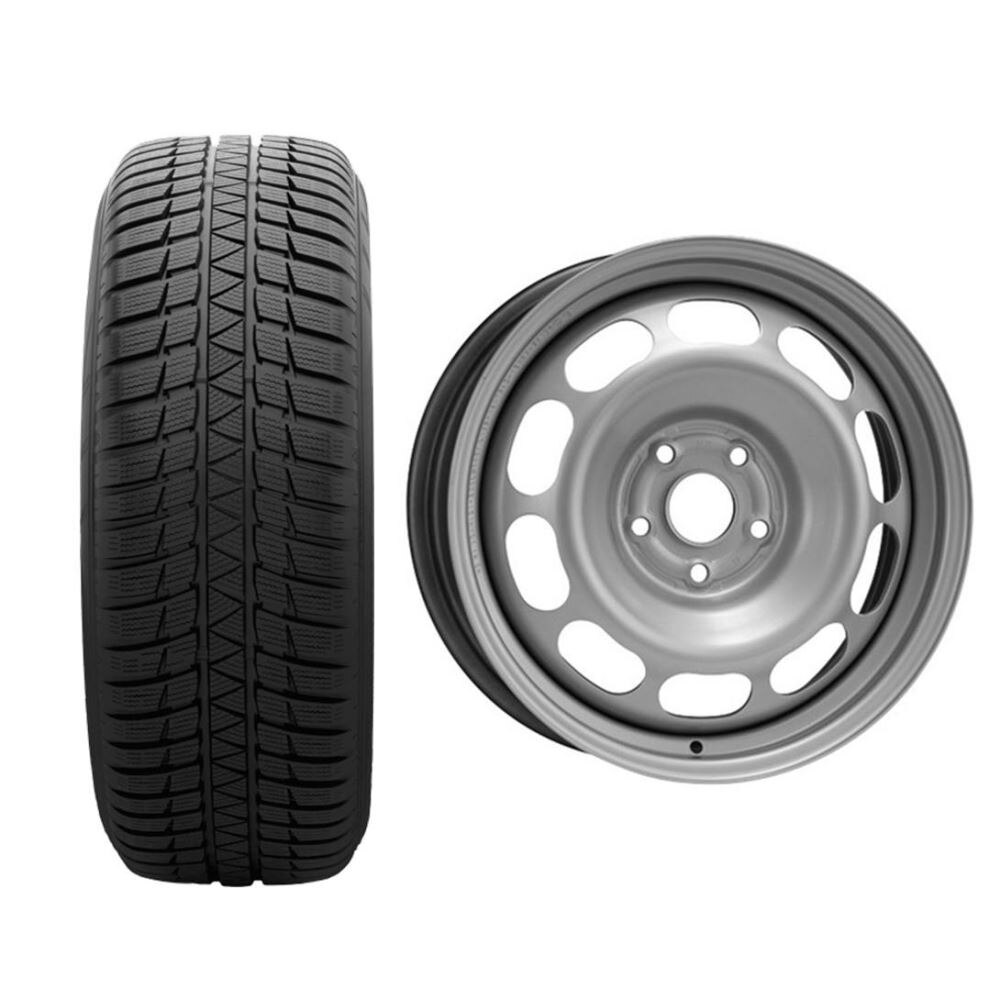 Roata completa Toyota RAV 4 (2013) janta otel ALCAR 9987 6.5x17 + anvelopa Iarna Sumitomo WT200 225/65R17 102H + Senzor presiune ALCAR