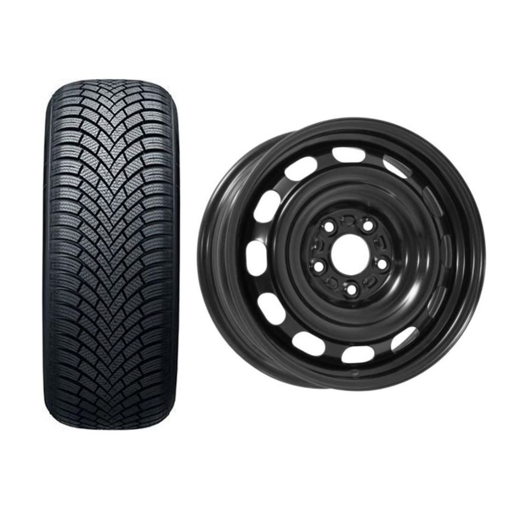 Roata completa Mazda 3 (2019) janta otel ALCAR 7063 6.5x16 + anvelopa Iarna Nexen WINGUARD SNOW G3 WH21 205/60R16 92H + Senzor presiune ALCAR