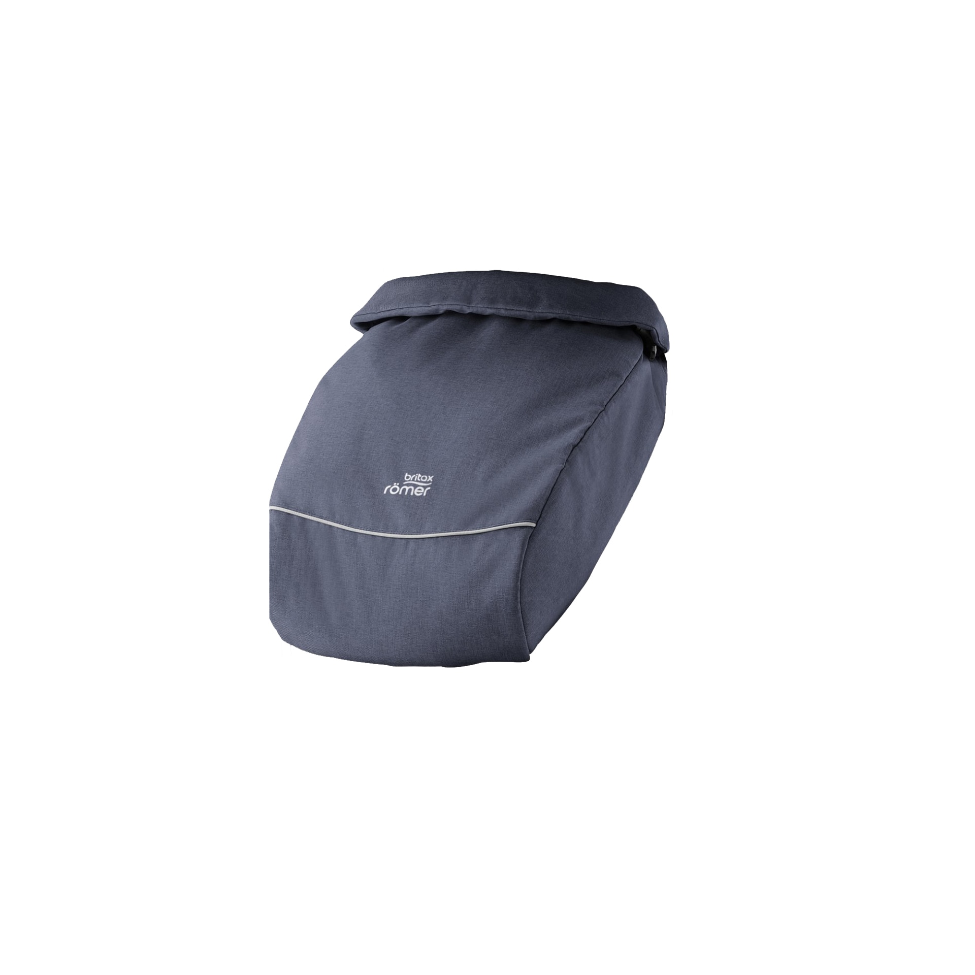 Husa de protectie pentru picioare Britax Romer Indigo Blue, compatibila carucior Britax SMILE III, albastru