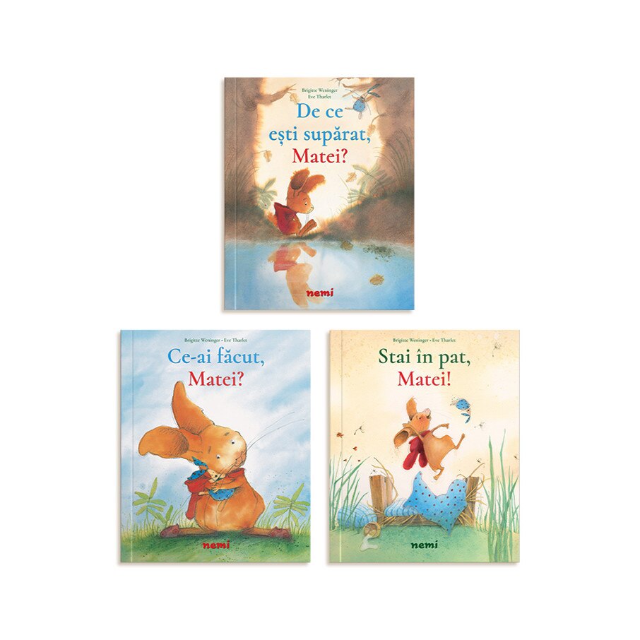 Pachet Cartile lui Matei 2020, 3 volume - Brigitte Weninger, Eve Tharlet